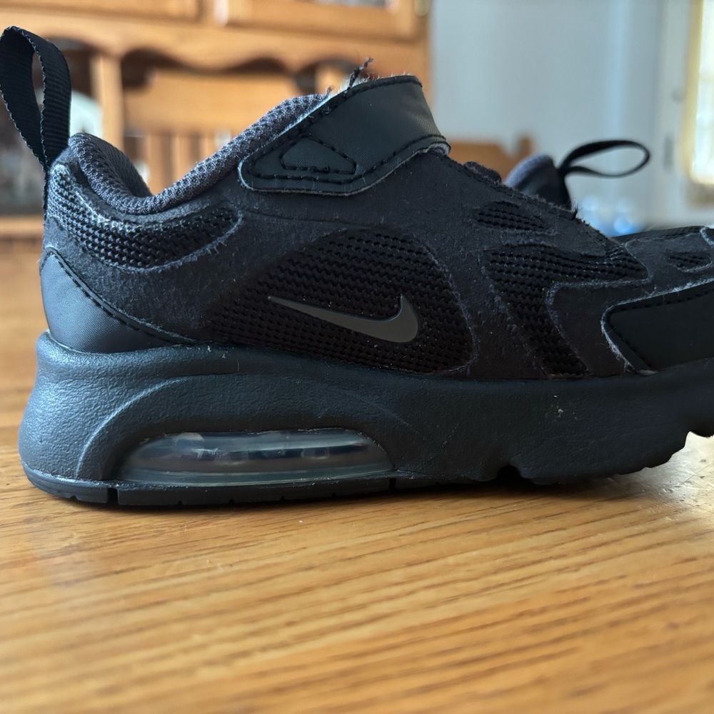 Nike Kids Black Air Sneakers - Picture 2 of 8
